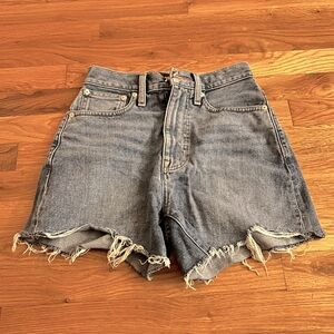 Madewell Mom Jean Shorts